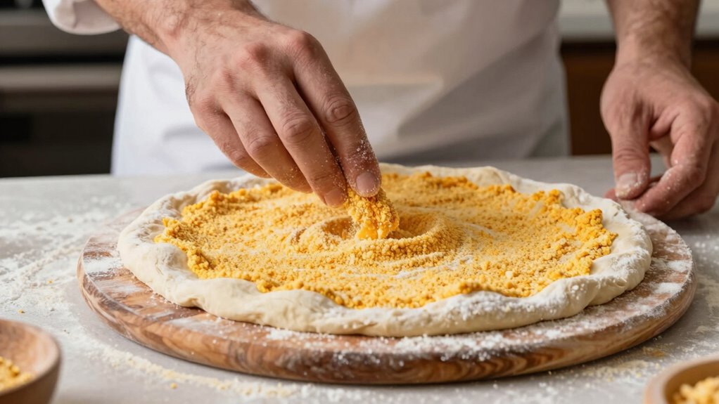 choose proper flour or cornmeal