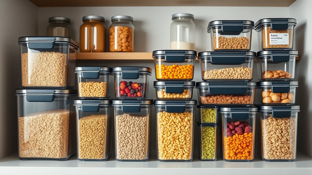 choose versatile airtight containers