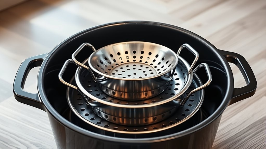 choosing durable compatible steamer inserts