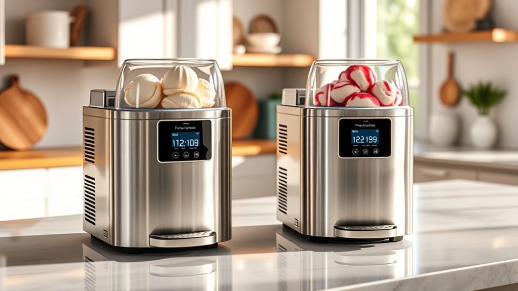 choosing easy efficient ice cream makers