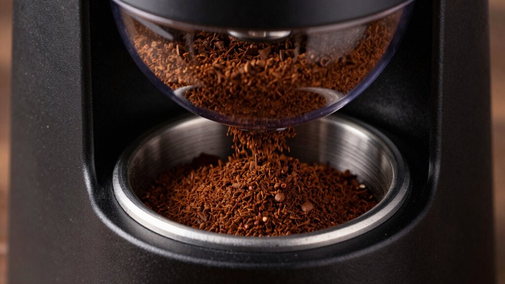 coffee grind retention loss