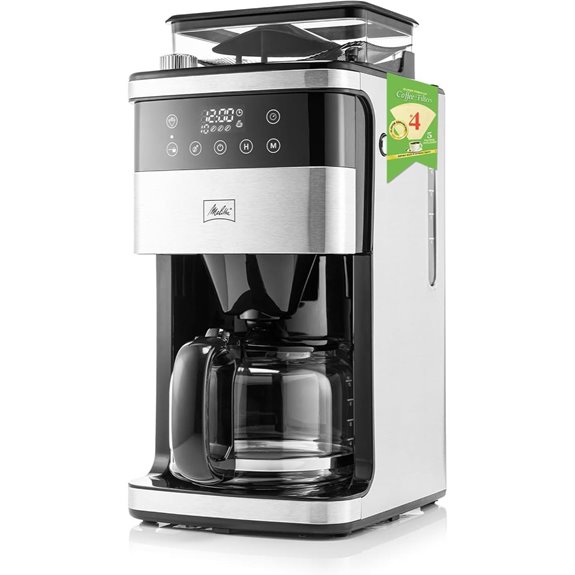 Melitta Aroma Fresh Plus 10-Cup Coffee Maker with Grinder