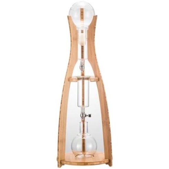 Cold Brew Drip Tower Coffee Maker with Reusable Filter