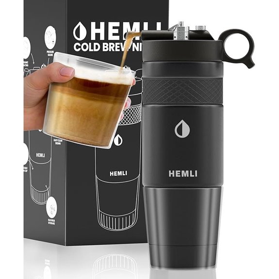 Nitro Cold Brew Coffee Maker with Pressure Gauge