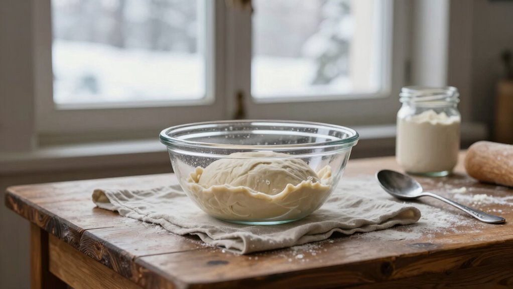 cold temperature hinders yeast