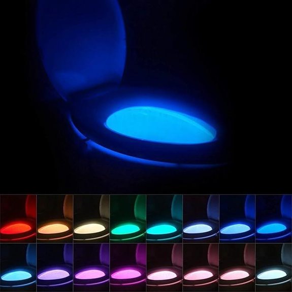 Chunace Toilet Night Light with Color Changing LEDs
