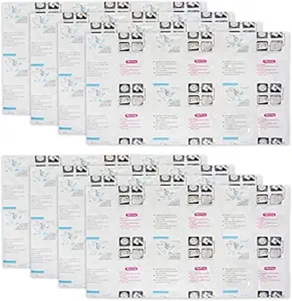 Rainbow Dry Ice Packs for Shipping (8 Sheets 12 Packs)