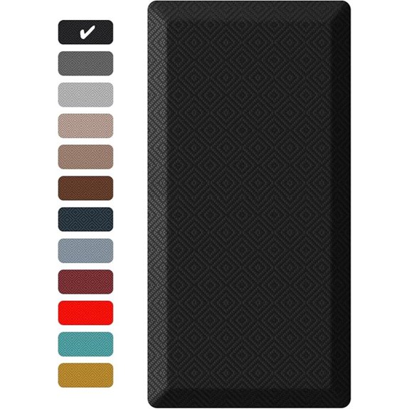 Ophanie Anti-Fatigue Kitchen Mat Waterproof Non-Slip