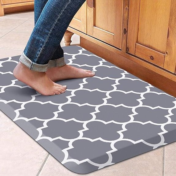 WISELIFE Anti-Fatigue Kitchen Mat Non-Slip Waterproof