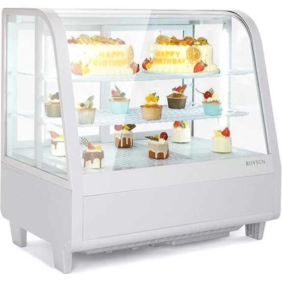 ROVSUN 3.5 Cu.Ft Commercial Display Refrigerator