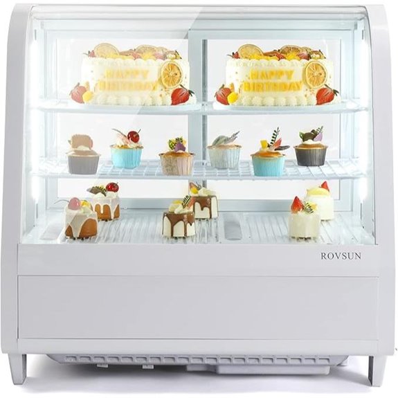 ROVSUN 3.5 Cu.Ft Commercial Refrigerator with LED