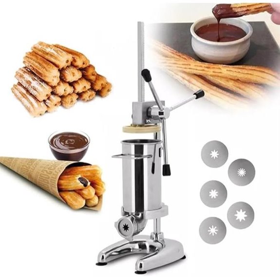 NYMFEA Commercial Churro Maker with Molds