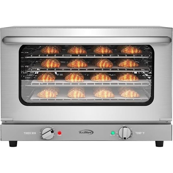 KoolMore 23 Commercial Convection Oven with 4 Racks
