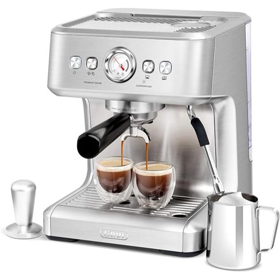 Gevi EzBru 1000C Commercial Espresso Machine with PID