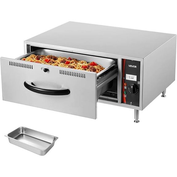VEVOR Commercial Electric Food Warmer Drawer
