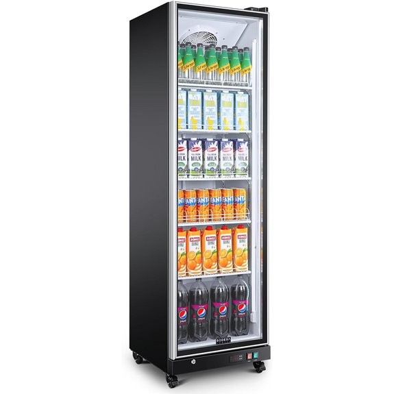 BODEGACOOLER Commercial Beverage Refrigerator with Glass Door