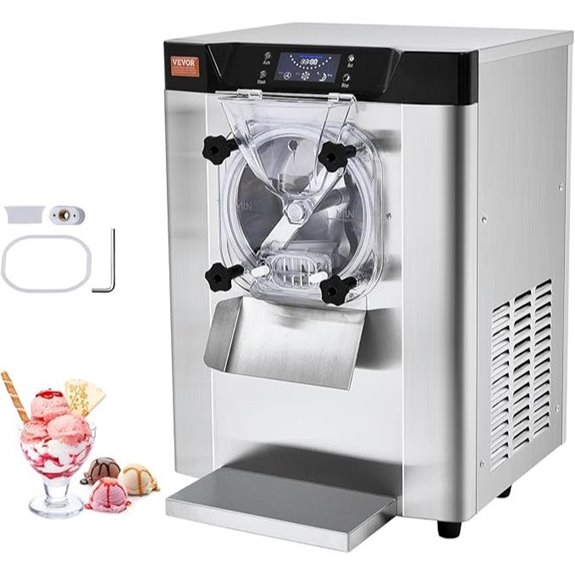 VEVOR Commercial Ice Cream Maker 4.5L Auto Clean