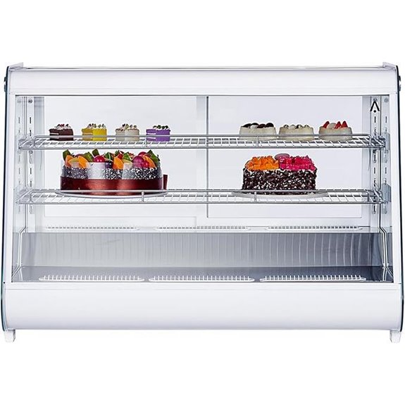 GarveeHome 6.5 Cu.Ft Commercial Pastry Display Refrigerator