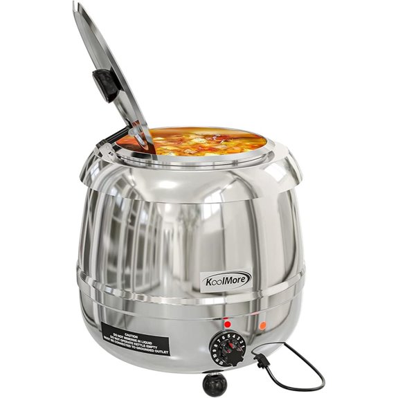 KoolMore 2.5 Gallon Commercial Soup Kettle Warmer