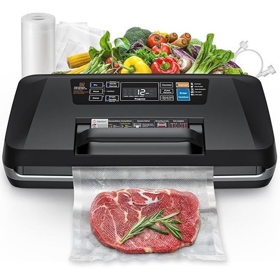 Commercial Vacuum Sealer with Cutter and Bags