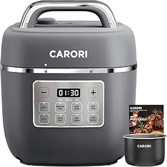 Electric Pressure Cooker 3QT with 8 Functions