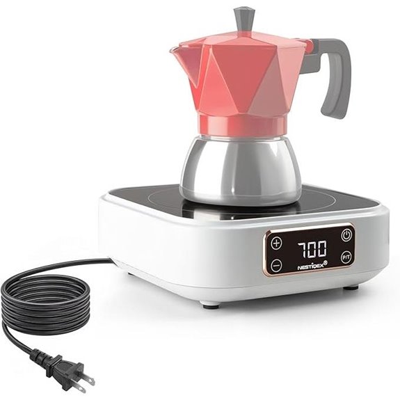 Mini 700W Portable Induction Cooktop for Travel