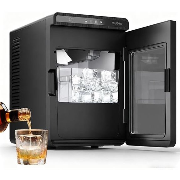 Crystal Clear Compact Countertop Ice Maker