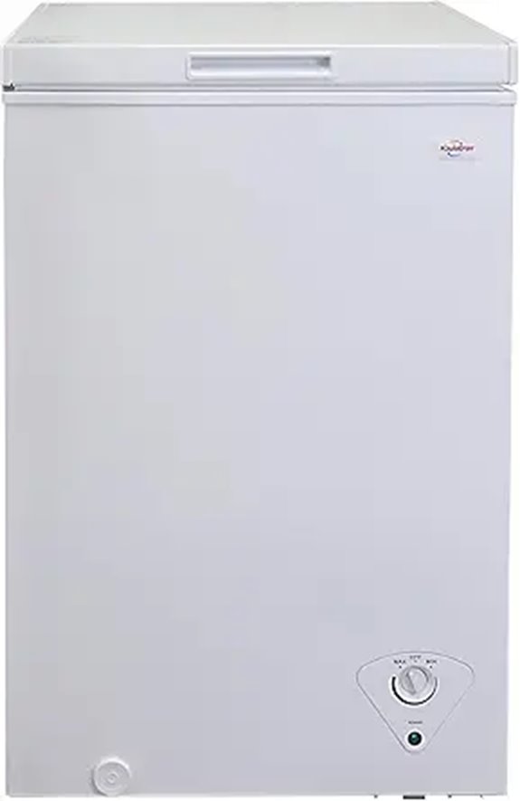 Koolatron 3.5 Cu Ft Chest Freezer with Basket