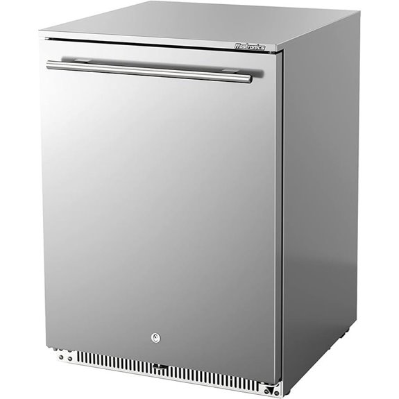 24-Inch Outdoor Beverage Refrigerator with Lock