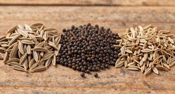 compare spice aroma profiles