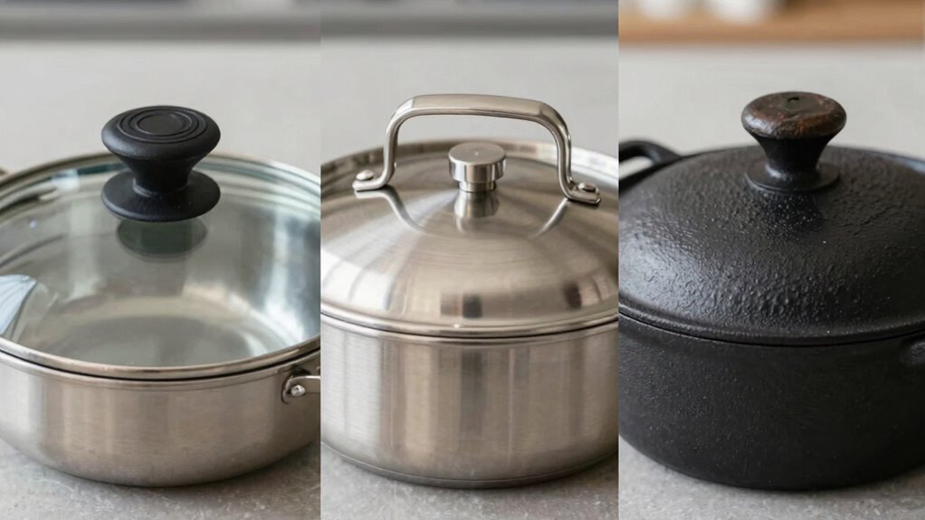 comparing lid materials types