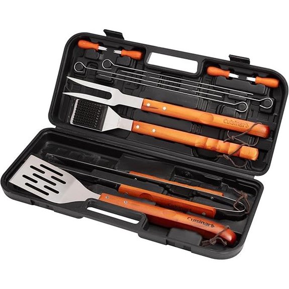 Cuisinart 13-Piece Grill Tools Set with Case
