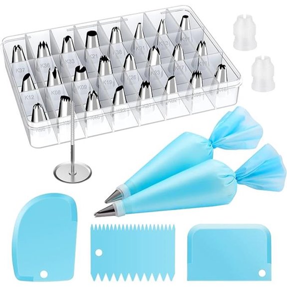 Kootek 32-Piece Cake Decorating Piping Tips Set