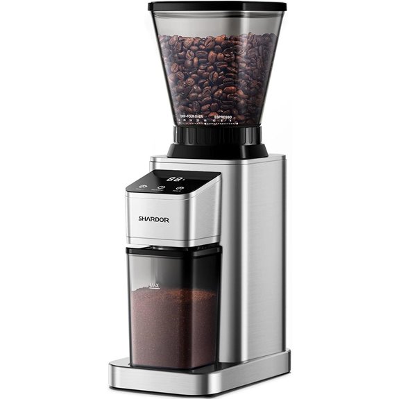 SHARDOR Conical Burr Coffee Grinder with 48 Settings