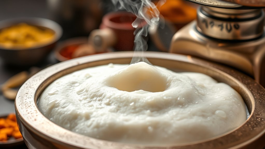 consistent gentle batter grinding