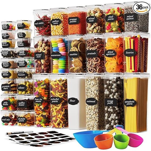 Chef's Path 36-Piece Airtight Food Storage Container Set