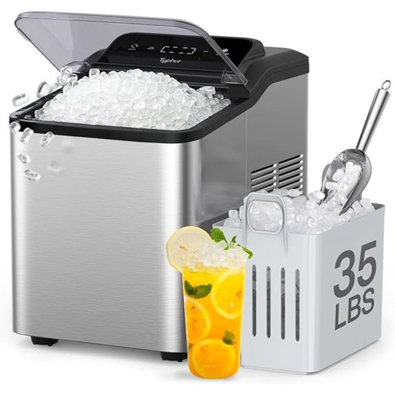 Typhur Countertop Nugget Ice Maker with Self-Cleaning