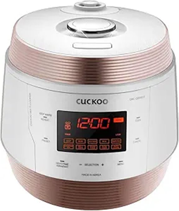 cuckoo 5qt pressure cooker