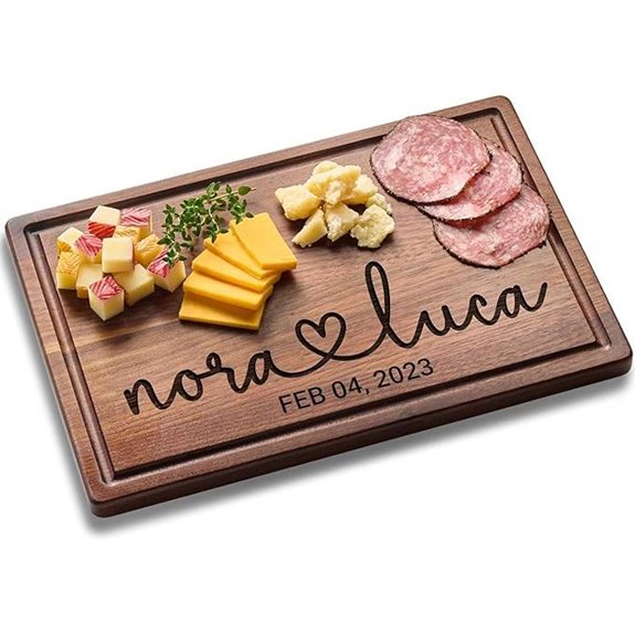 custom wedding cutting board