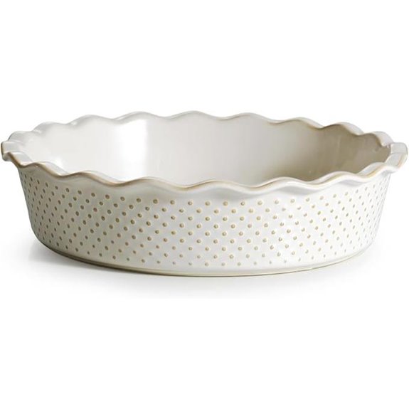 Getstar 9-Inch Deep Pie Dish Non-Stick Oven & Dishwasher Safe