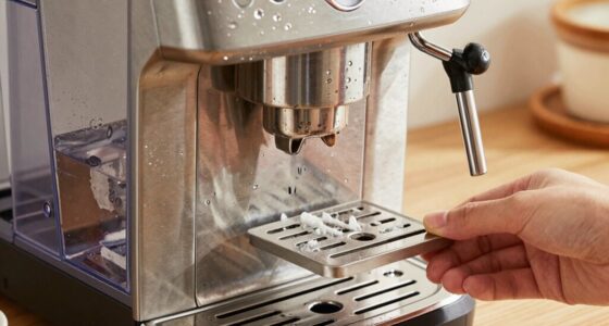 descale coffee machines regularly
