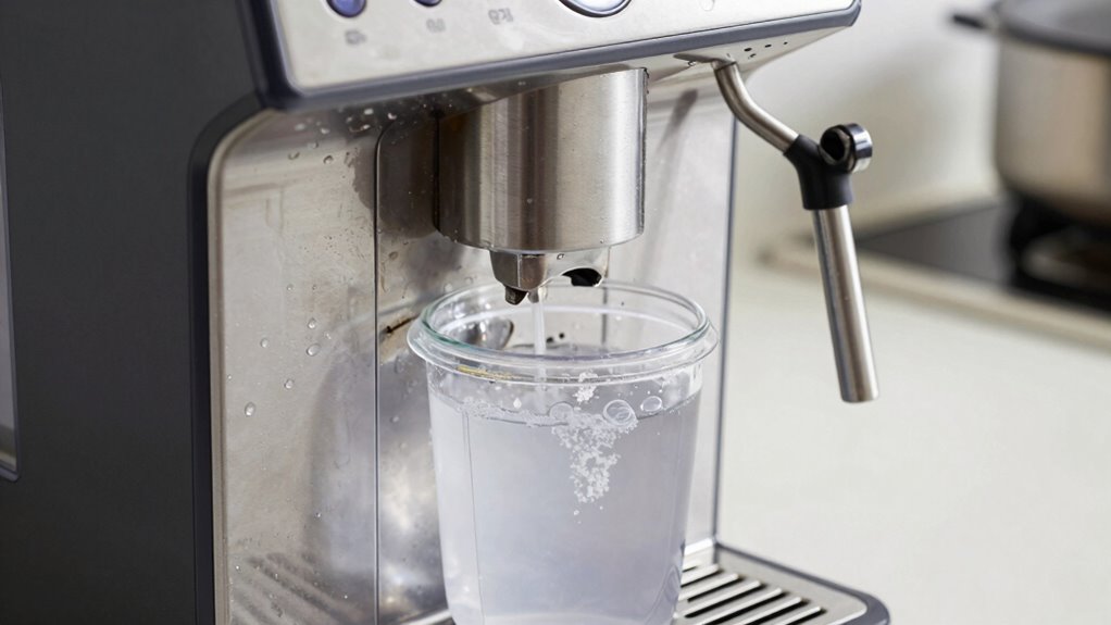 descaling water hardness troubleshooting