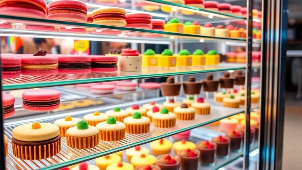 dessert display fridge essentials