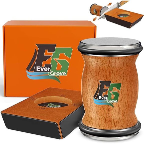 Knife Sharpener Kit with Diamond & Ceramic Edges