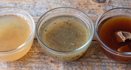 differences in cooking liquids