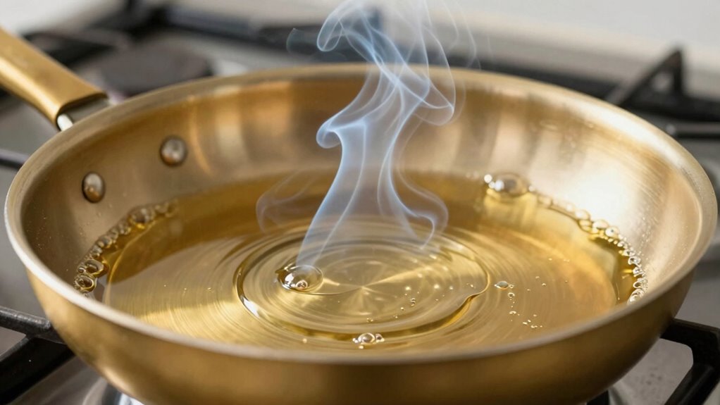 different oil temperature points