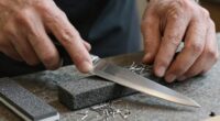 differentiate honing from sharpening