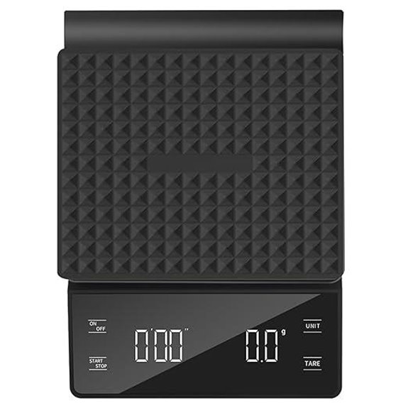 Digital Coffee Scale with Timer and Tare Function