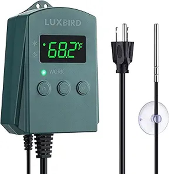 LUXBIRD Digital Heat Mat Thermostat Controller