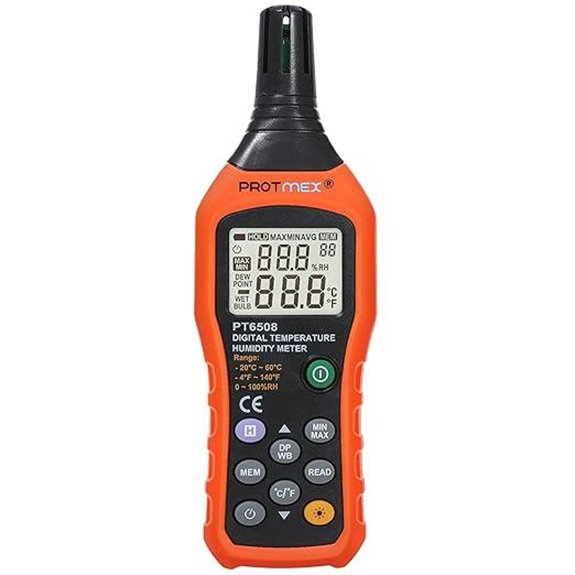 Protmex PT6508 Digital Temperature Humidity Meter